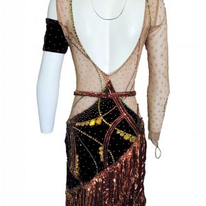Cashay designer latin dress